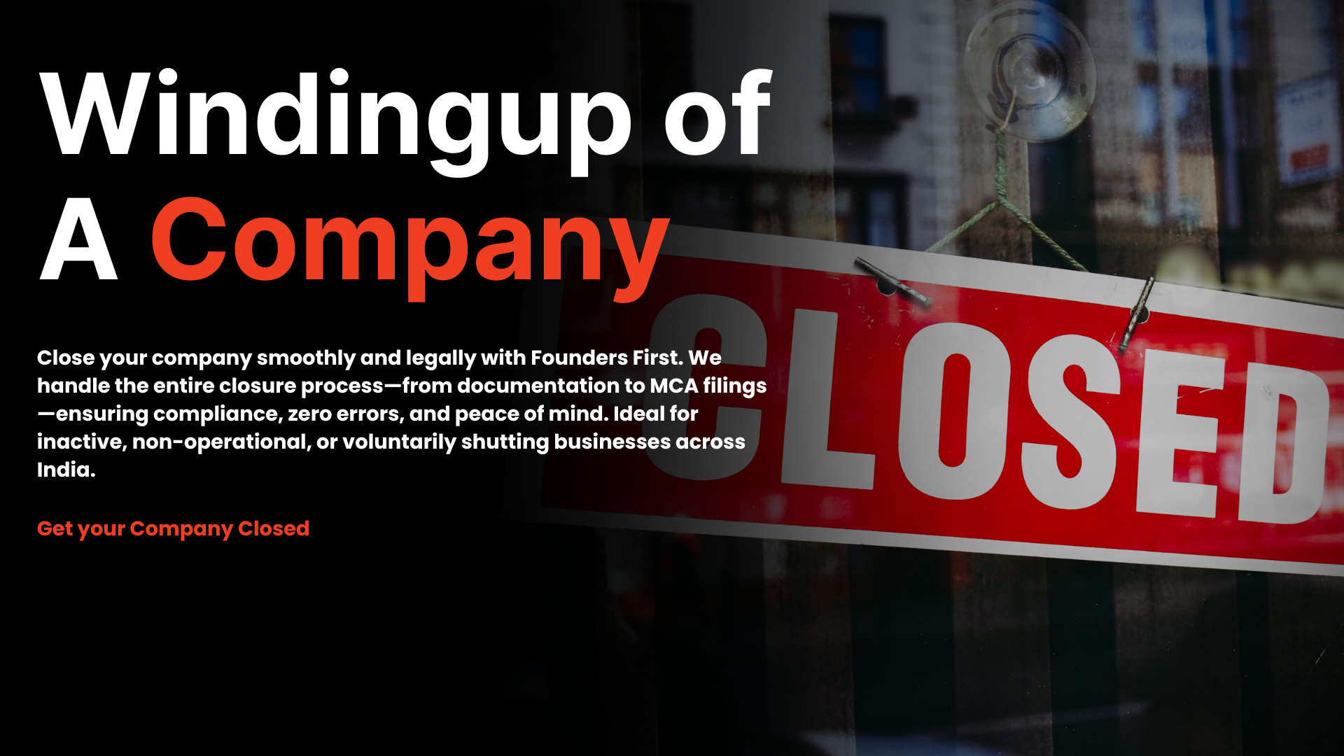 Company Closure